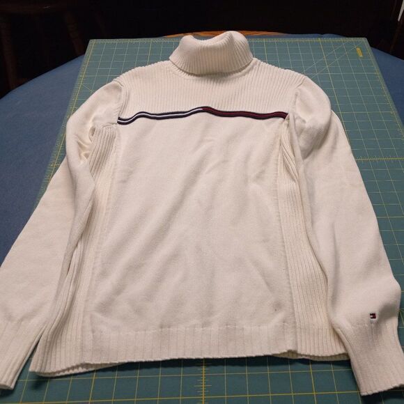 Tommy Hilfiger Womens Med Turtle Neck Long Sleeve Sweater  - Picture 1 of 6